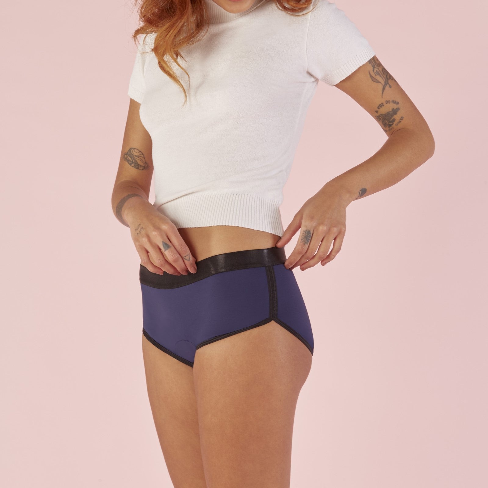 Plus Size Comfort FIT Black -transgender MTF underwear
